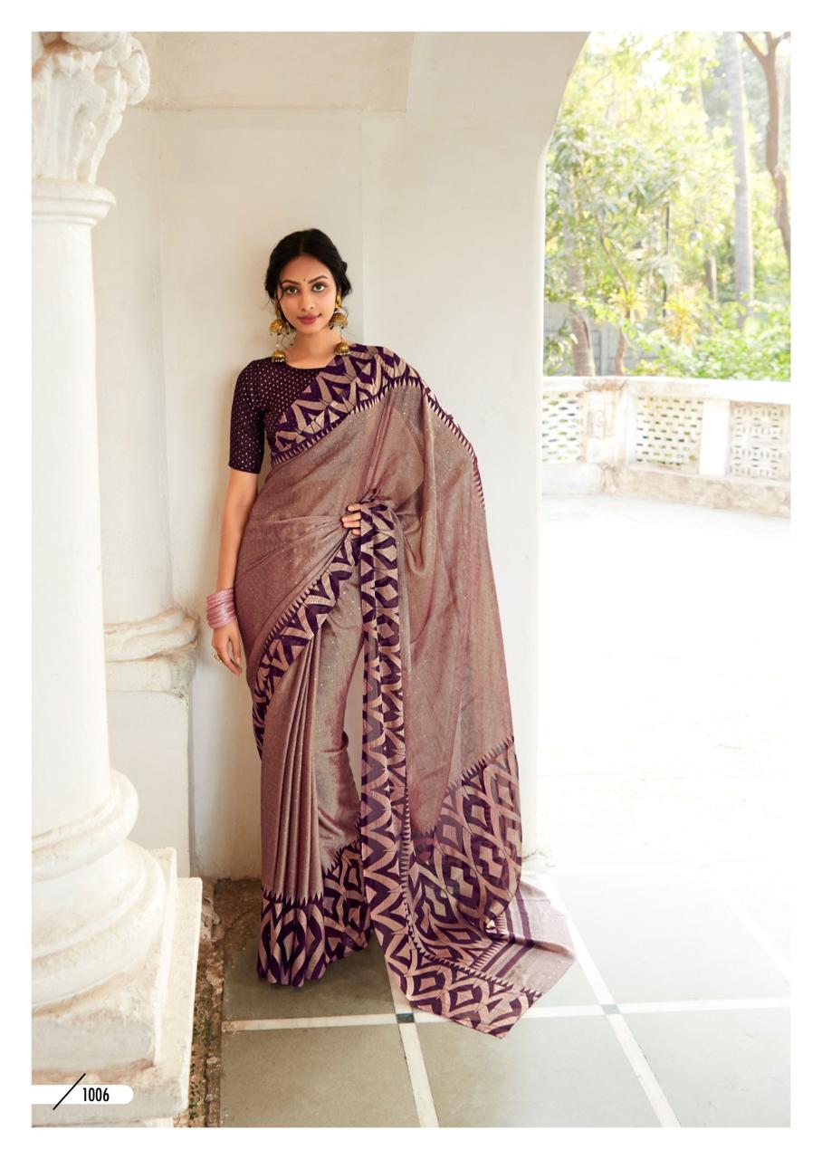Krishna Vol 7 By Kashvi Printed Chiffon Sarees Wholesale Shop In Surat